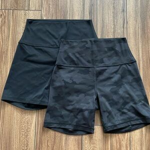 CRZ YOGA Womens ButterLuxe Biker Shorts 6 Inches - High Waisted